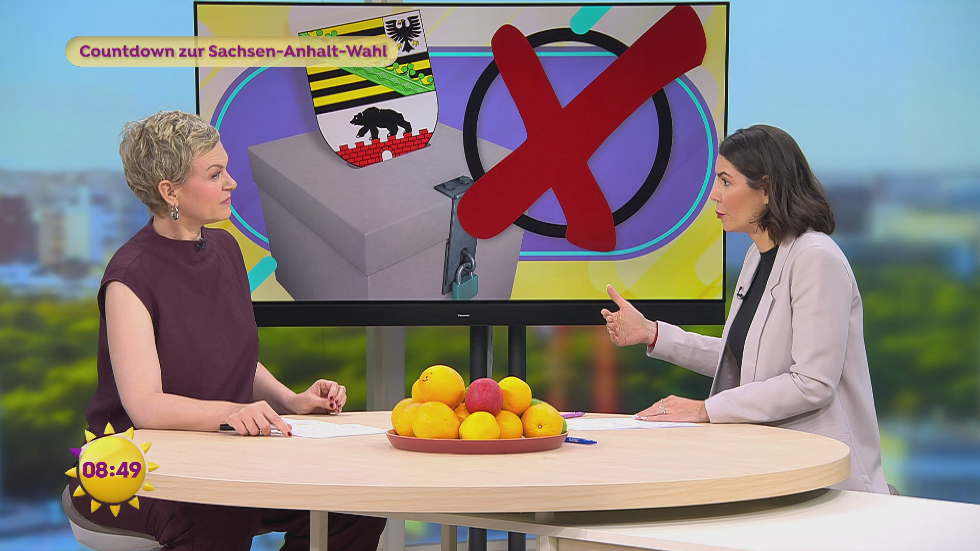 Countdown zur Landtagswahl in Sachsen-Anhalt