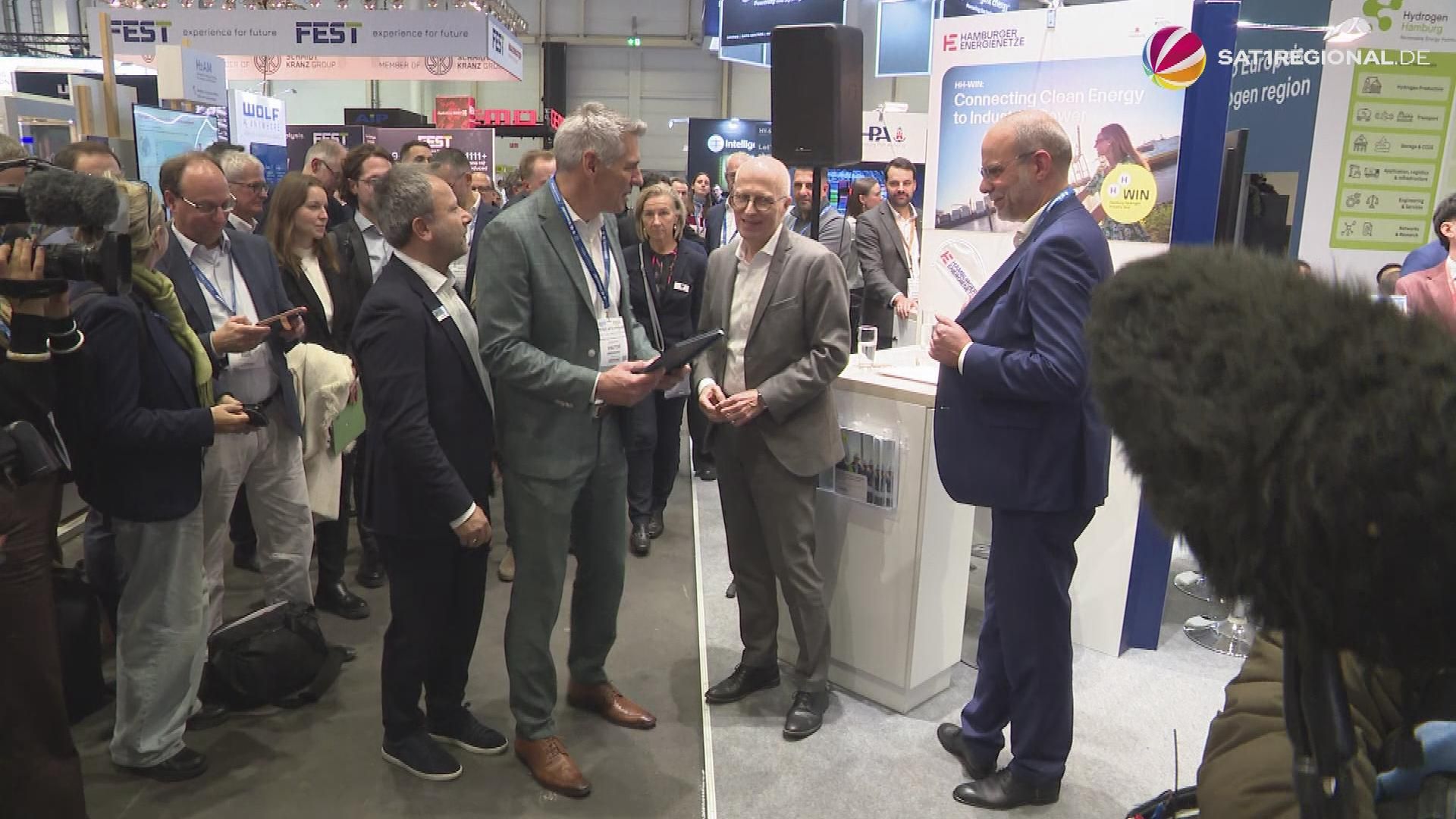 Hydrogen World Expo 2026: Wasserstoffmesse in Hamburg gestartet