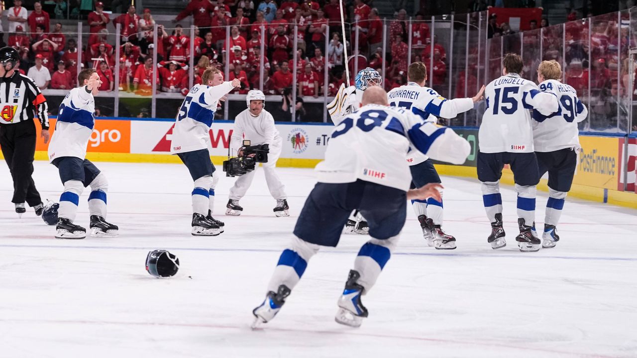 Eishockey-WM: Golden Goal! Finnland beendet Schweizer Traum