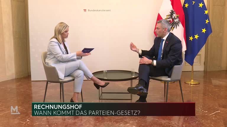 Nehammer und Brunner im Interview bei Milborn
