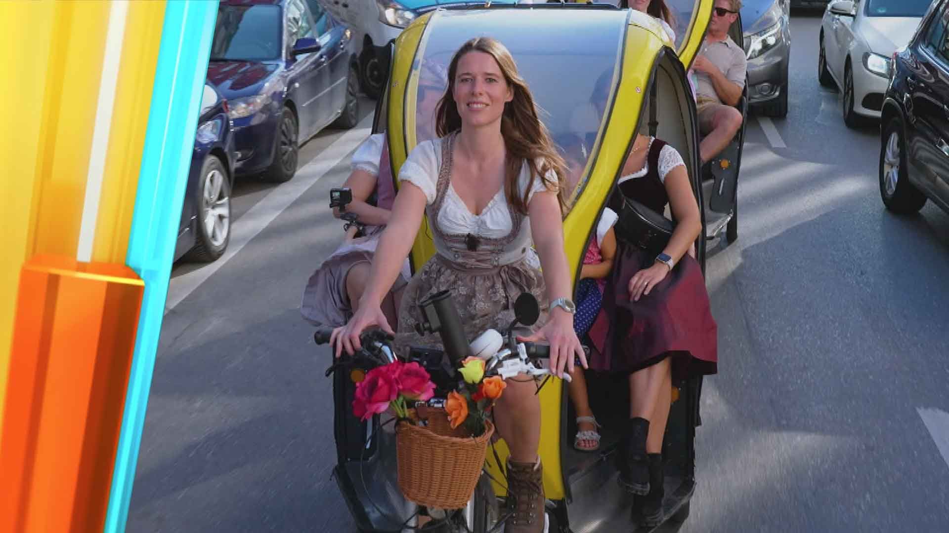 Wie viel verdient man als Rikscha-FahrerIn auf dem Oktoberfest?