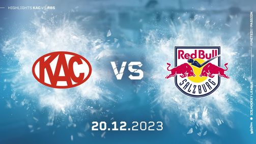 ICE Hockey League Sport - IceHL: Ice Hockey League - Season 2023/24 Folge 354: Highlights ICE Hockey League: KAC vs. Salzburg