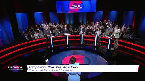 Europawahl 2024 Europawahl 2024  Folge 4: Die Elefantenrunde zur Europawahl 2024