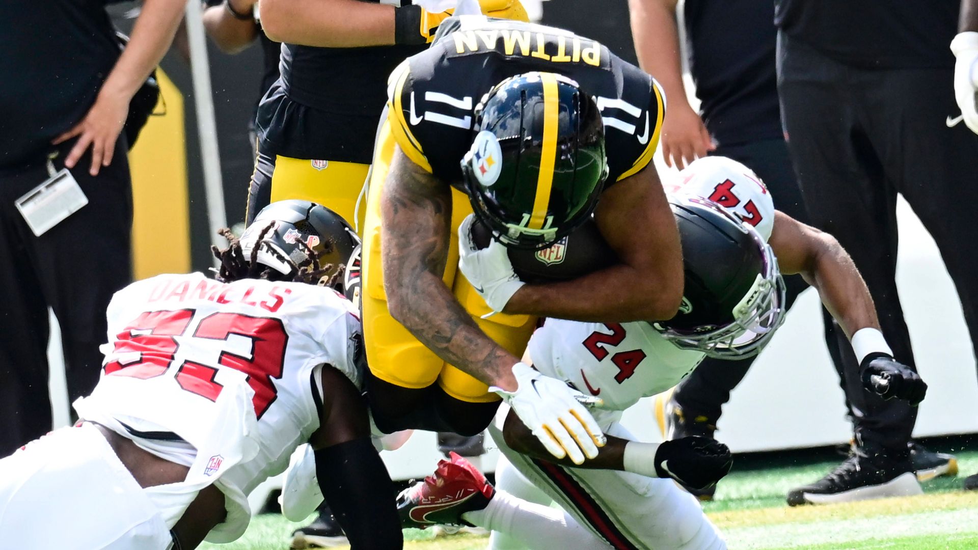 NFL-Highlights: Falcons at Steelers