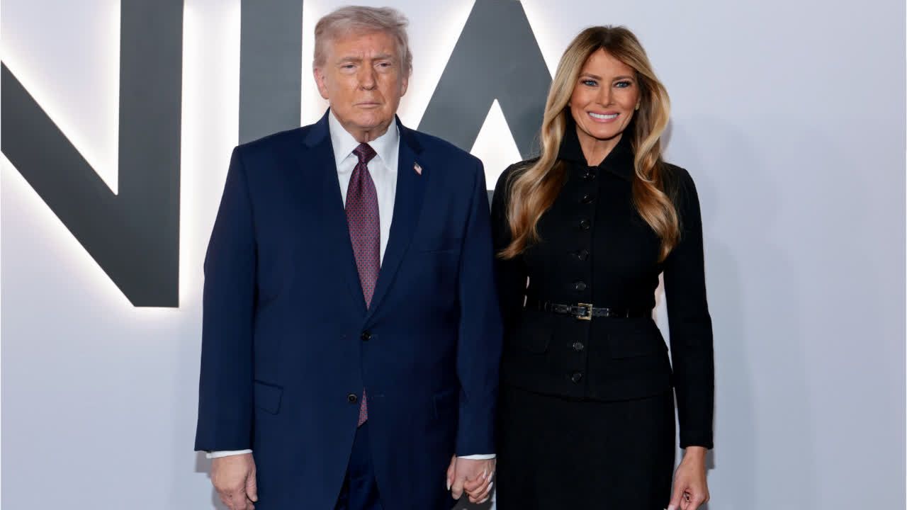 Selten: Melania und Donald Trump Hand in Hand