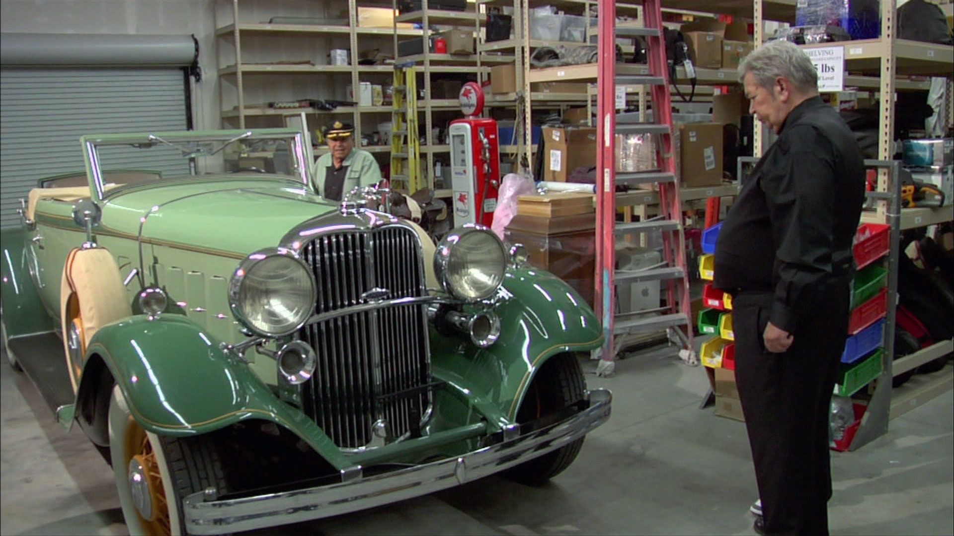 Vergoldete Oldtimer