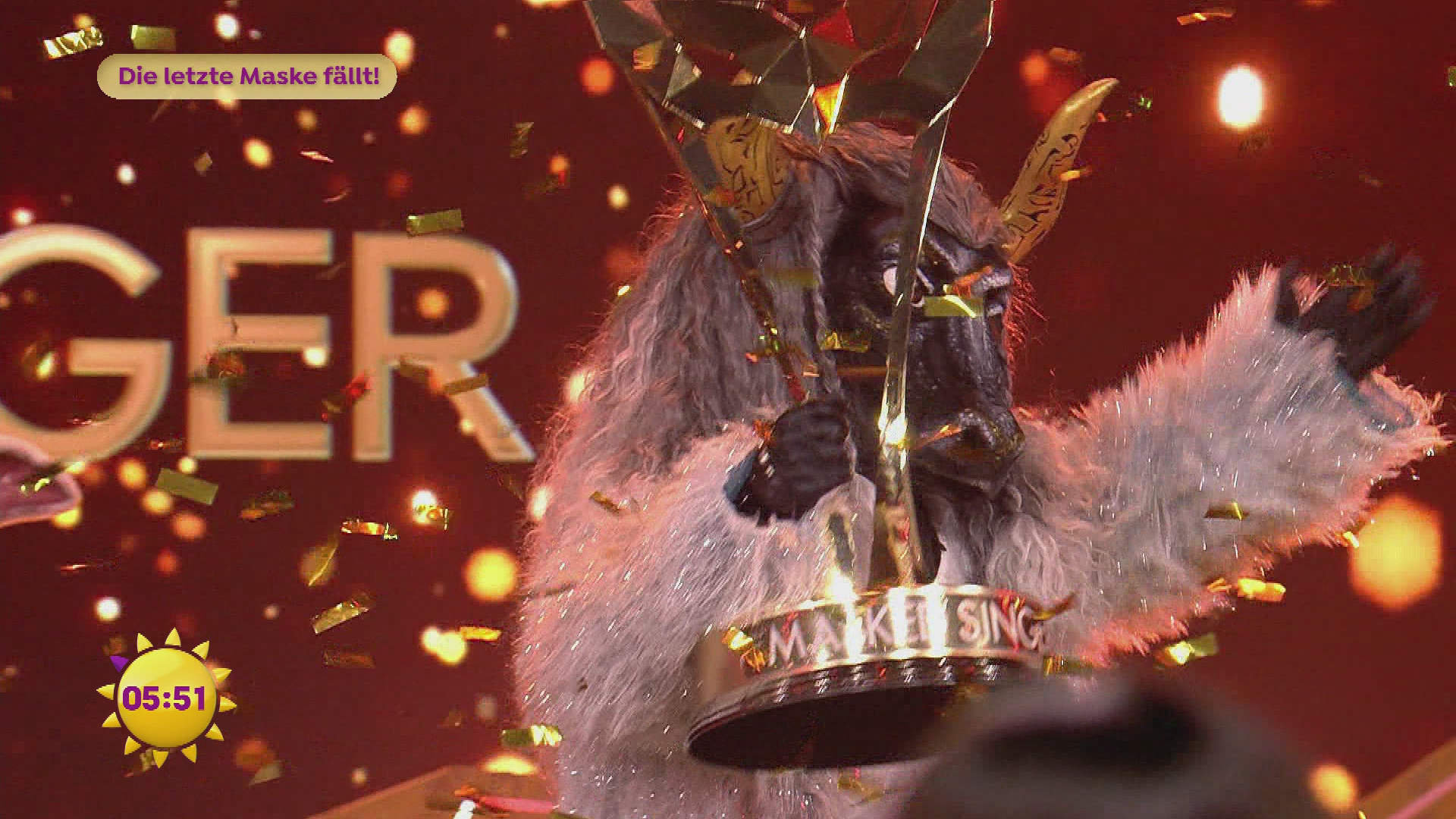 "The Masked Singer": Die letzte Maske fällt!