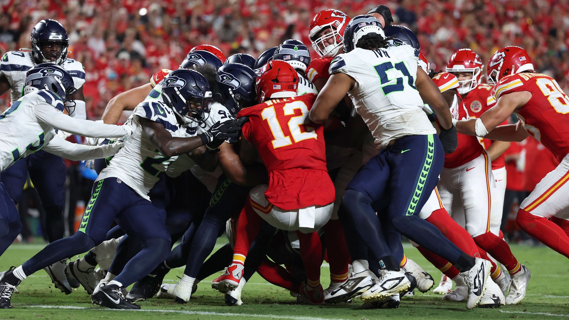 NFL-Highlights: Seattle Seahawks at Kansas City Chiefs
