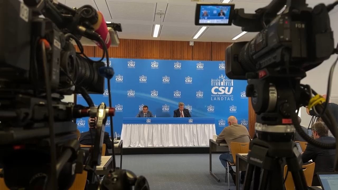 CSU-Fraktionsklausur Tag 2 in Kloster Banz: Umfrage zeigt Sorgen der Bayern