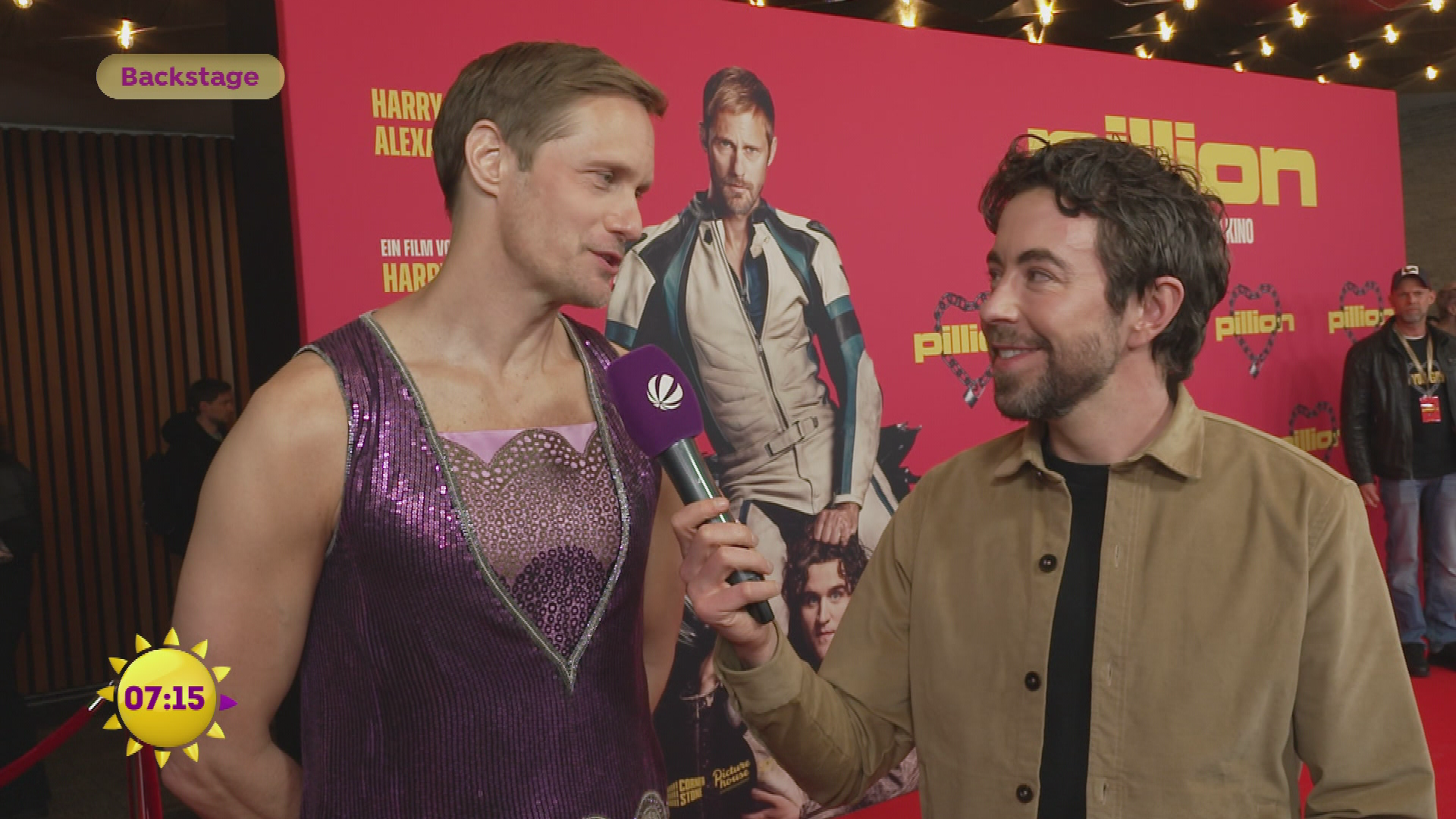 Backstage: Reality und Alexander Skarsgård