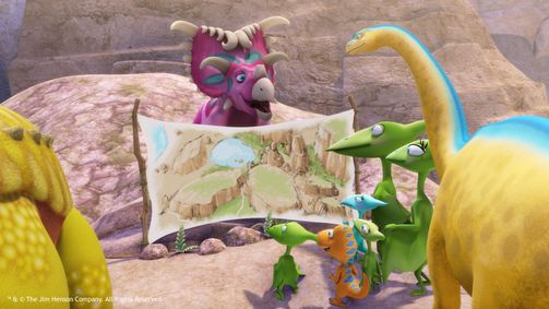 Dino-Zug Dino-Zug Folge 4: Der Jurazeit-Wettstreit - Fliegen / King und Christel