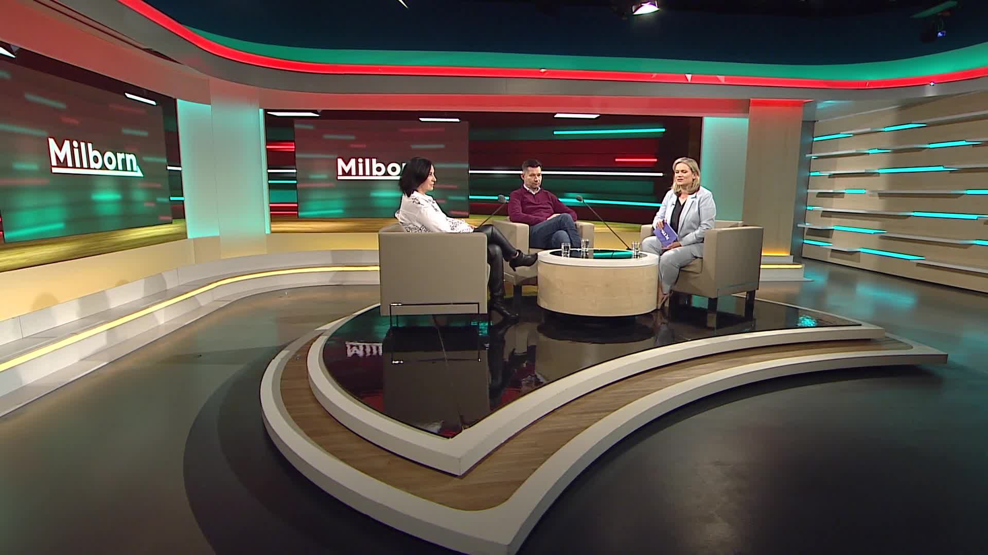 Scherba und Stuiber im Interview mit Milborn