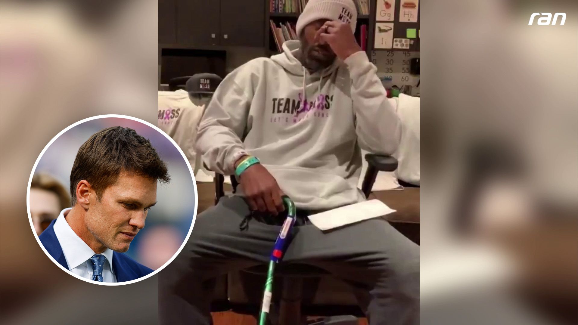 NFL-Legende Moss an Krebs erkrankt: Emotionale Worte von Brady & Co.