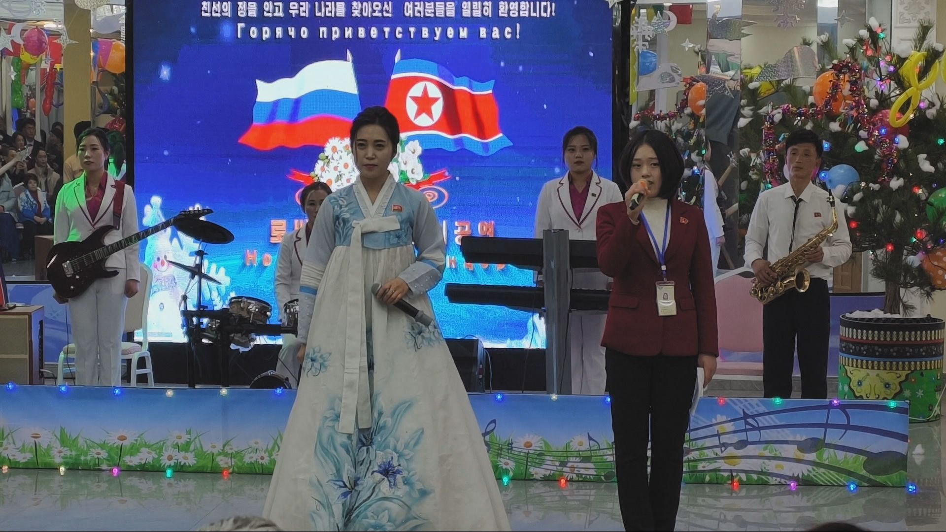 Neujahr in Nordkorea: Russische Touristen bei Kim Jong-Un