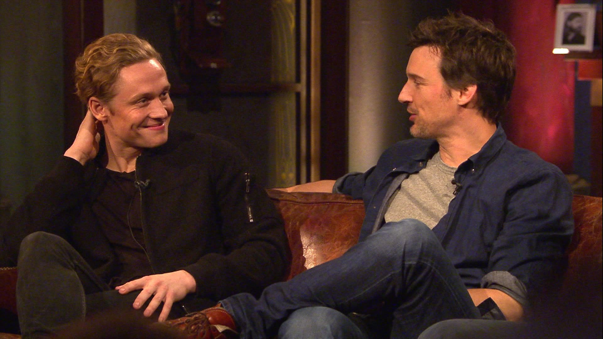 zu Gast: Matthias Schweighöfer und Florian David Fitz