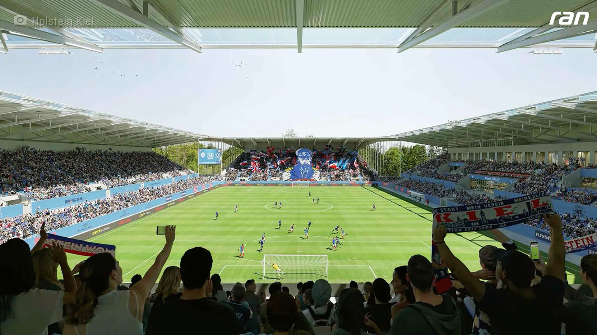 Holstein Kiel plant neues Stadion für 70 Millionen Euro