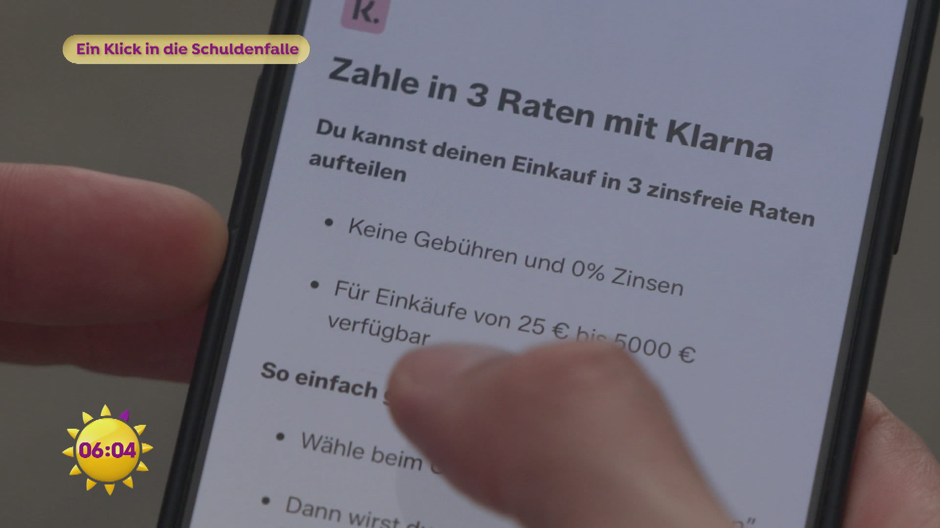 Mit Klicks in die Schuldenfalle