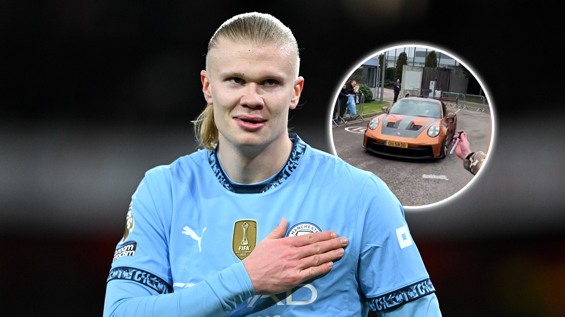 Erling Haaland plötzlich in orange - das ist sein neues Luxusauto