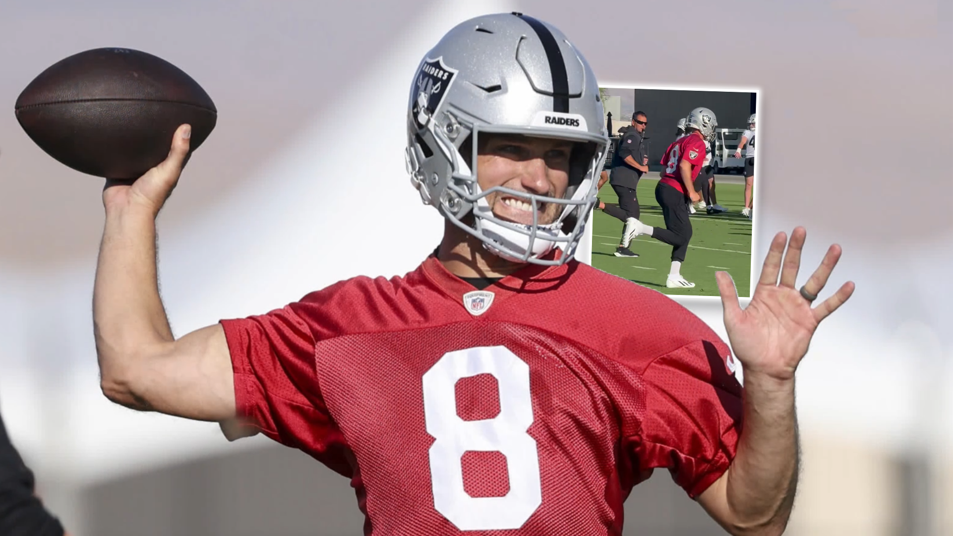 NFL: Wackelt Cousins bei den Raiders? "Opa"-Aufnahmen amüsieren Netz