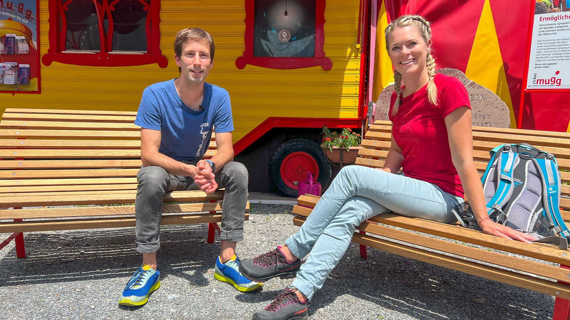 Nicole im Glarnerland: Alp- und Zirkusfamilie sowie ein Para-Badminton-Spieler