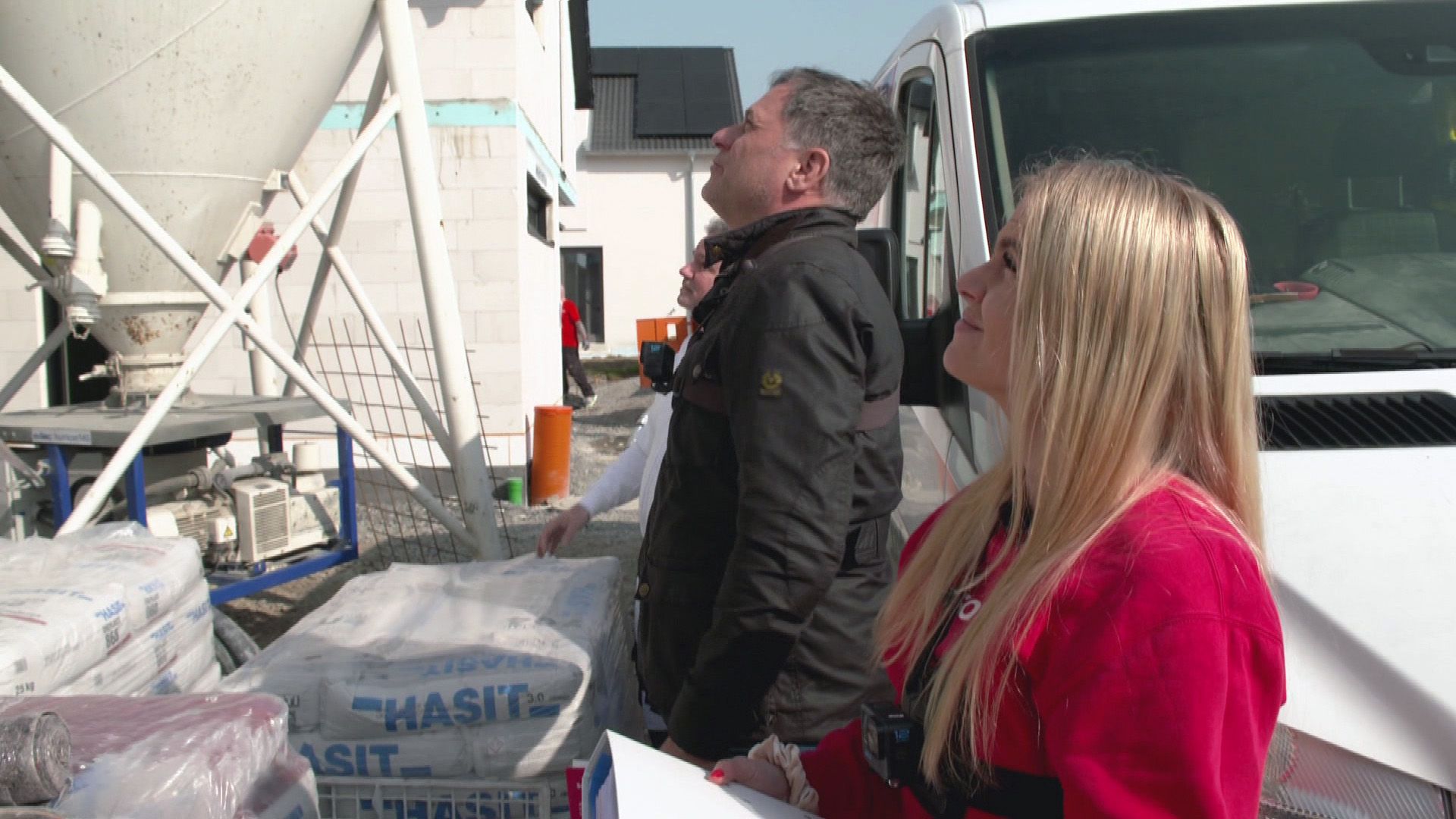 Familienbetrieb Soyez – Stuckateure auf der Baustelle