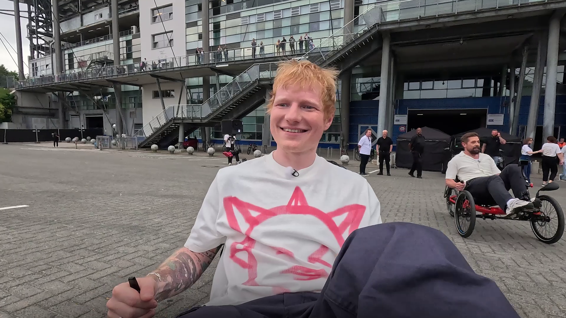 Klaas wird Personal Assistant von Ed Sheeran