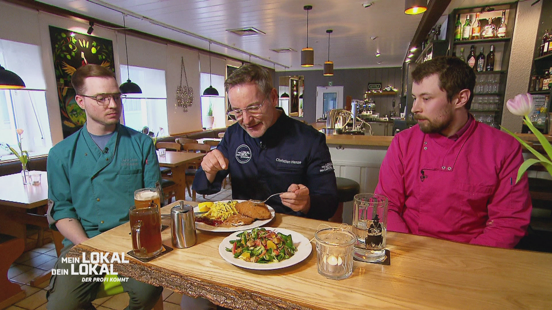 Wiener Schnitzel und selbstgebrautes Bier: Christian Henze im "Zauberkessel"
