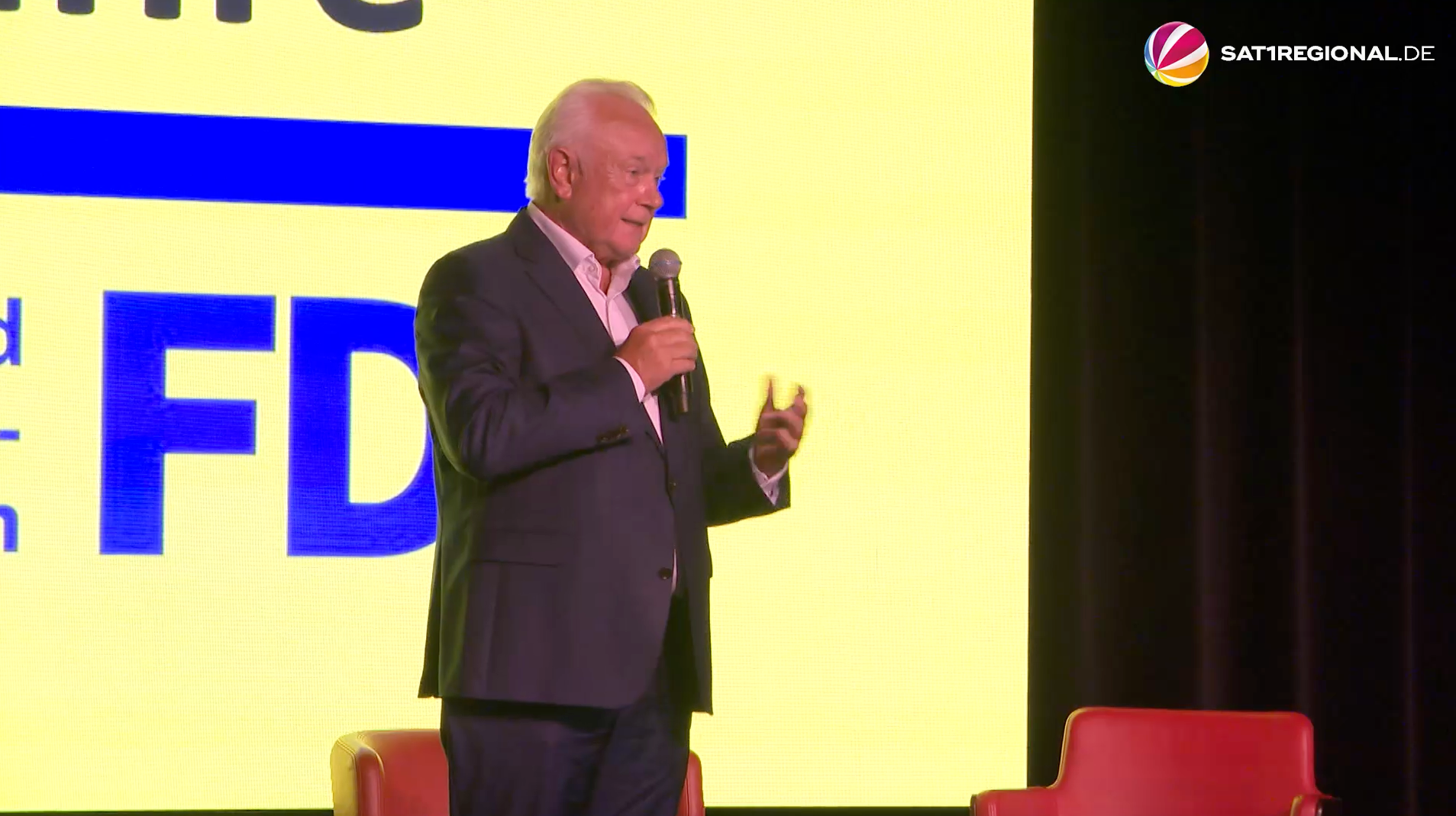 80 Jahre FDP in SH: Hoffnungsträger Kubicki feiert mit seiner Partei