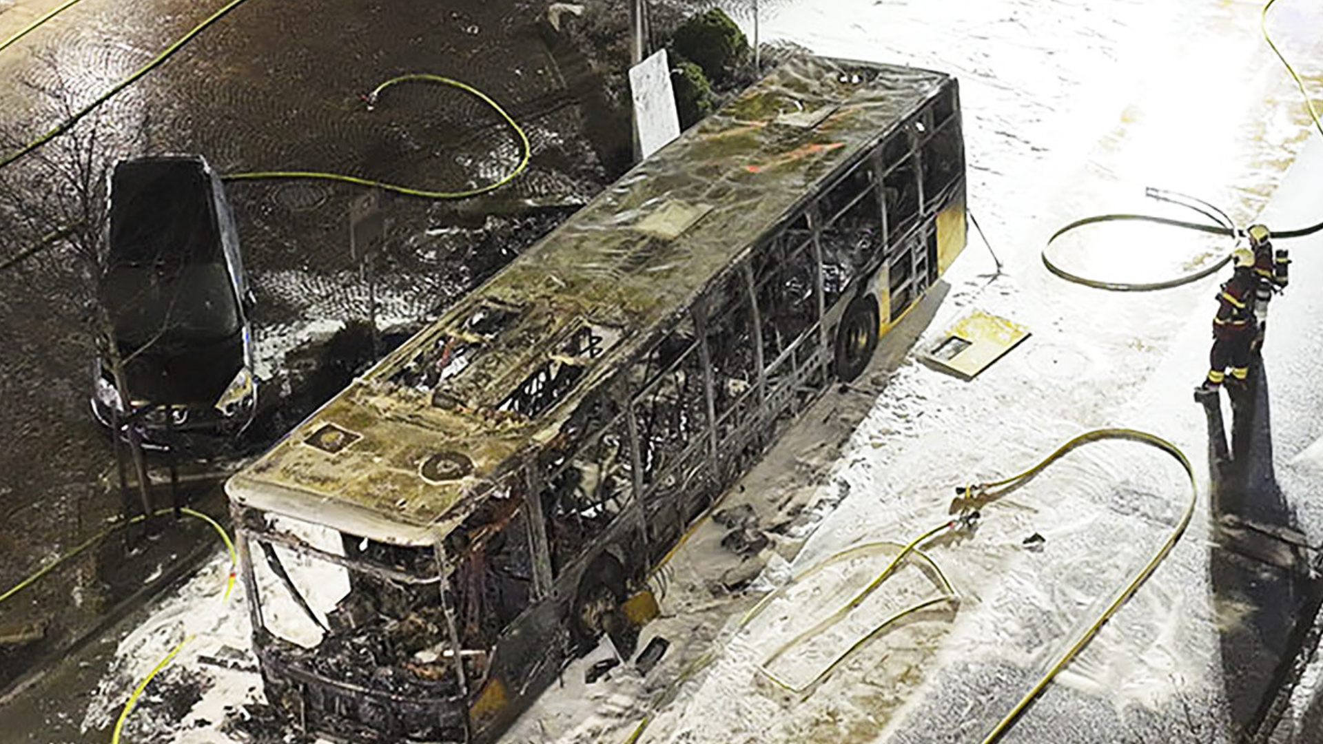Sechs Tote bei Busbrand in der Schweiz