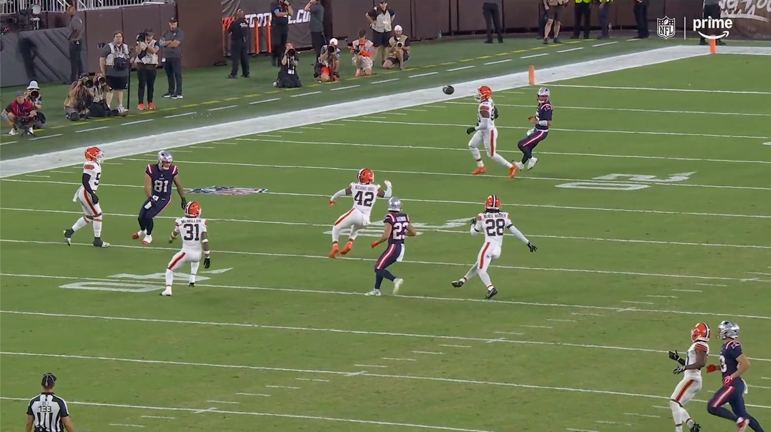NFL: Wilde Interception! Hacke von Pats-Spieler wird zum Verhängnis