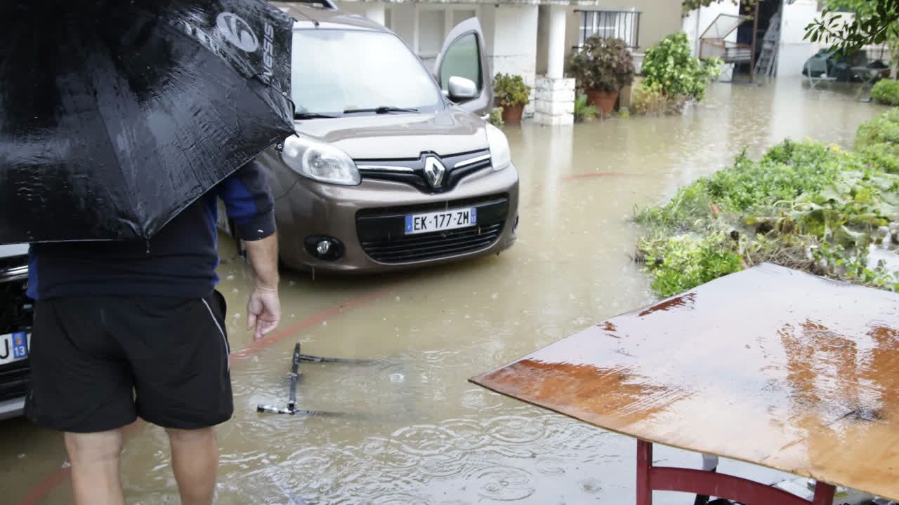 Drei Tote bei Unwettern in Südfrankreich