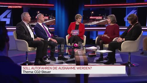 Pro und Contra Pro & Contra - PULS 4 News-Talk - 2020 - rechtefrei Folge 4: Pro und Contra: Sollte Autofahren die Ausnahme werden?