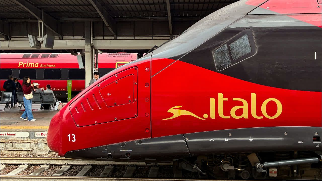 Italienische Züge auf ICE-Strecken