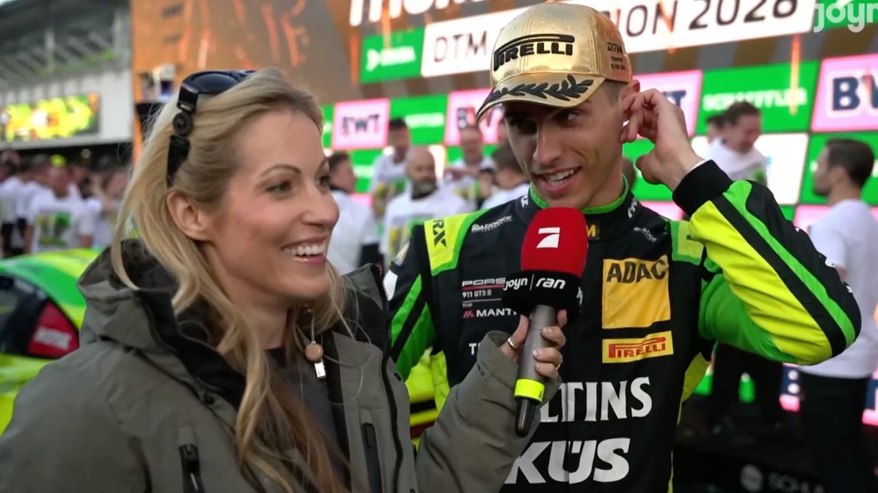 DTM - Preining scherzt vor Titelparty: "Mechaniker saufen mehr"