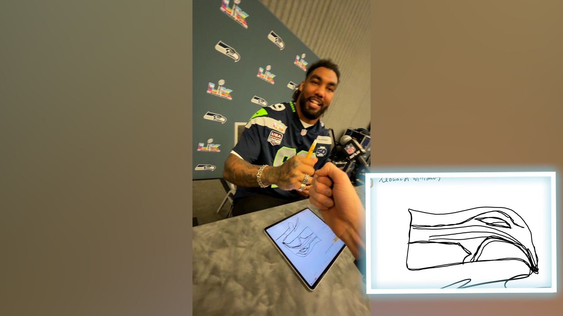 NFL - Seahawks-Star verrät sein Tagebuch-Geheimnis