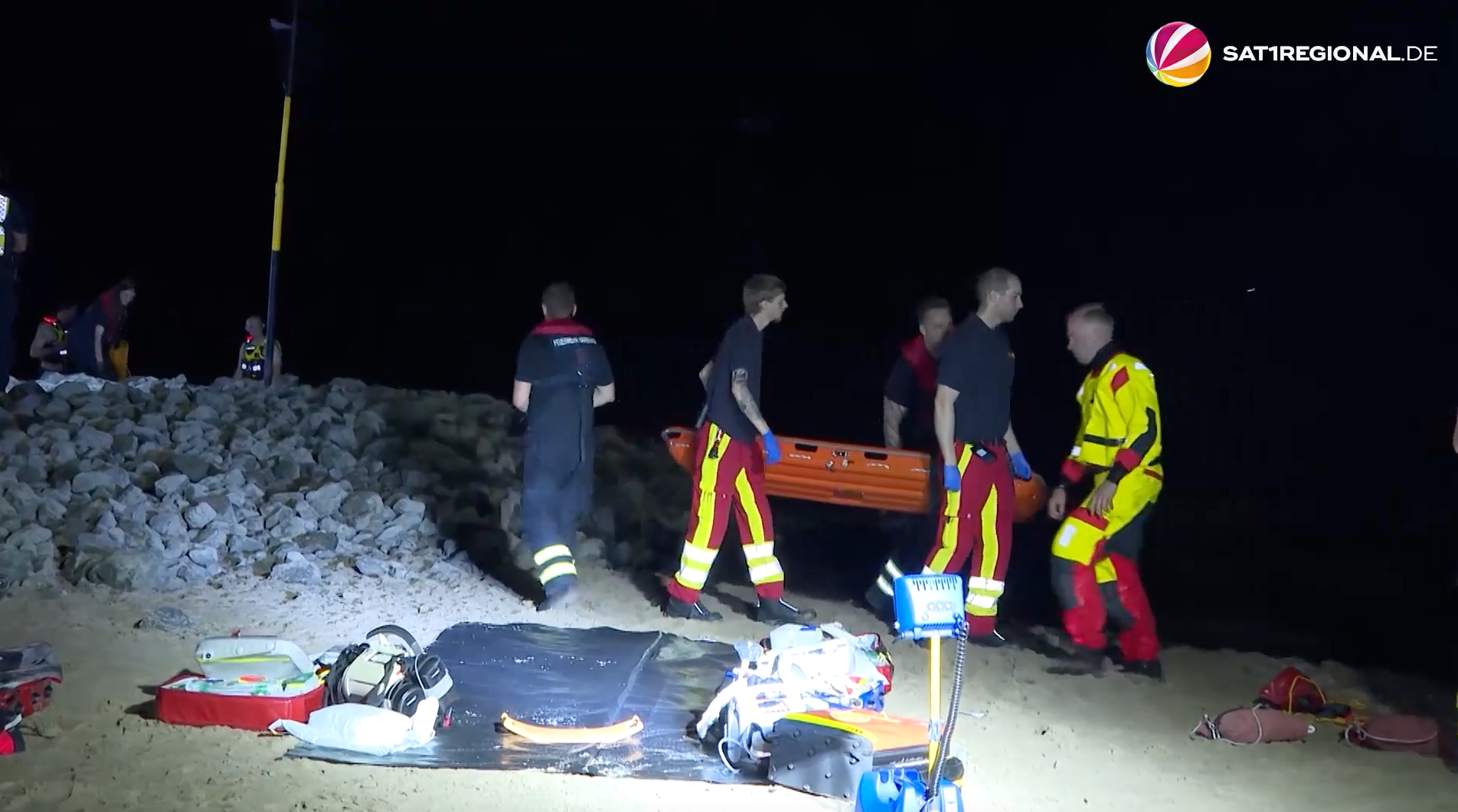 Badeunfall in der Elbe: Mann weiter vermisst