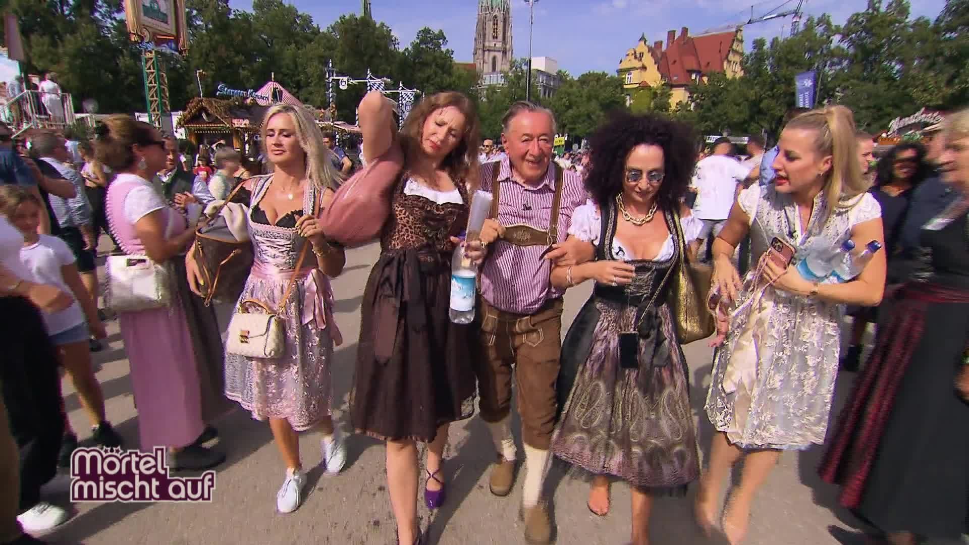 Mörtel mischt auf - Lugner im Partyfieber