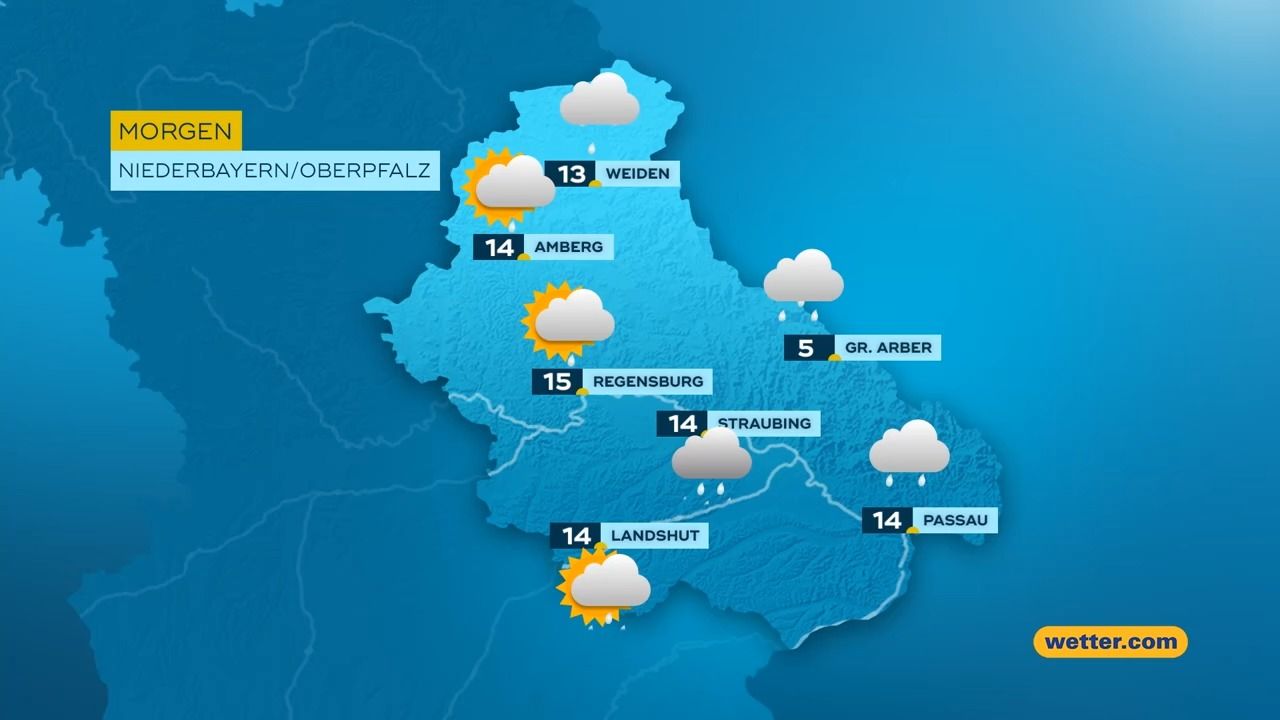 Das Bayern-Wetter vom 09.10.2026: Herbst am Wochenende?