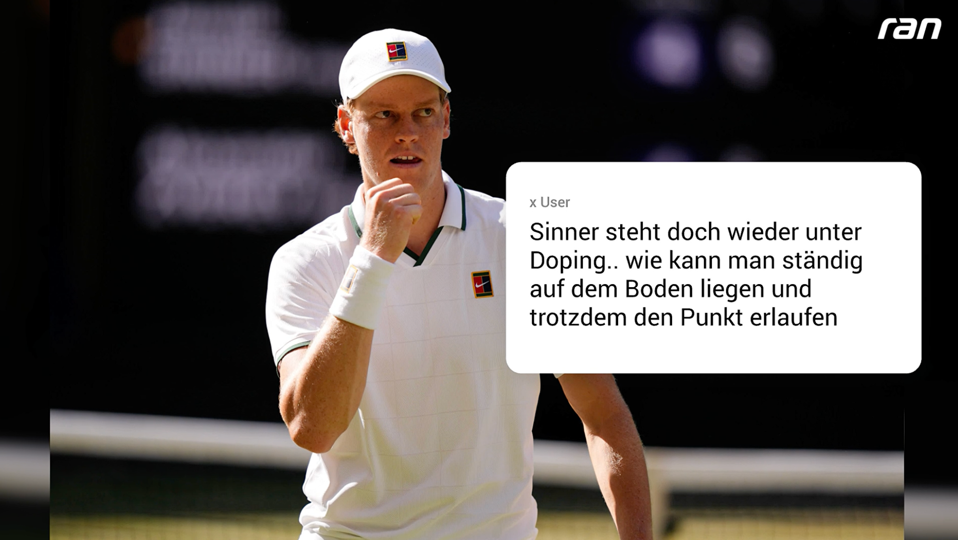 Sinner zu gut für Zverev! Fans haben schlimmen Verdacht