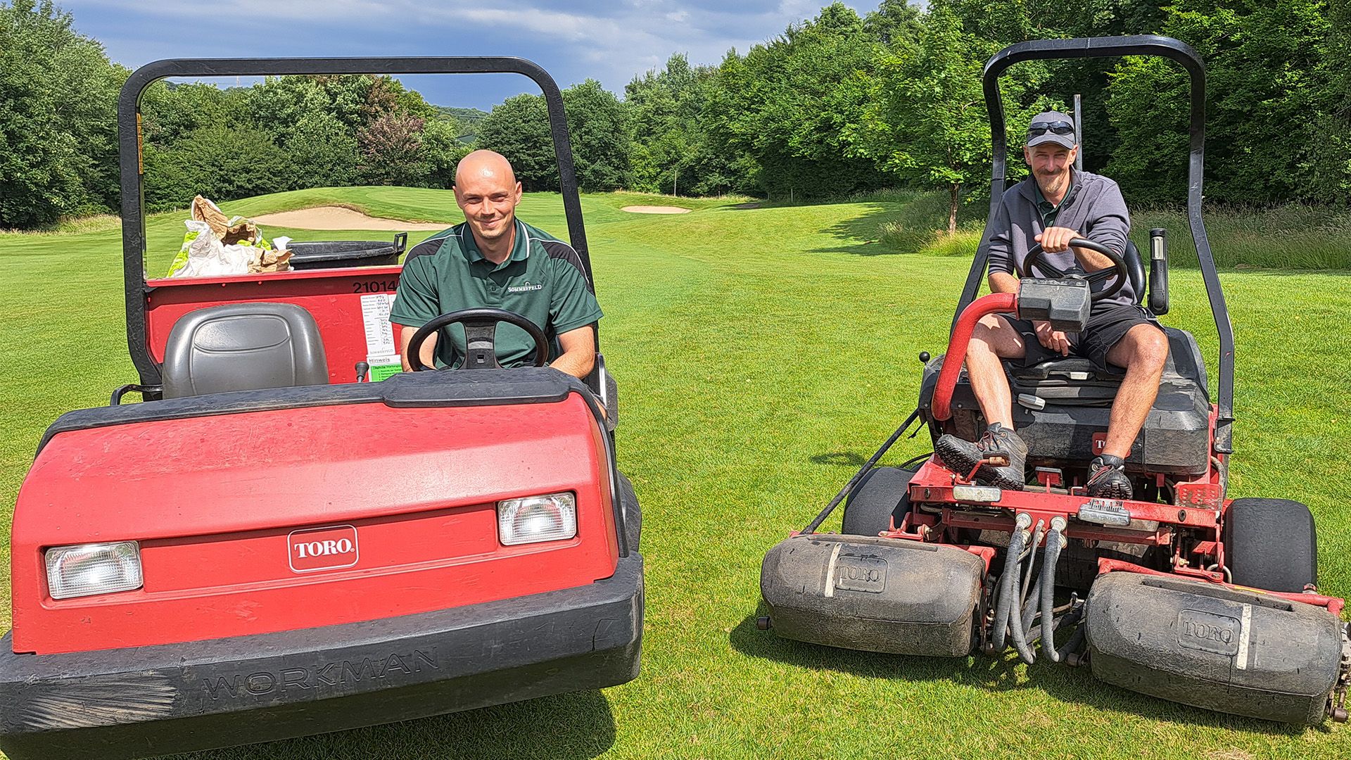 Themen u. a.: Damit der Ball rollt – Greenkeeper Golfplatz Mettmann