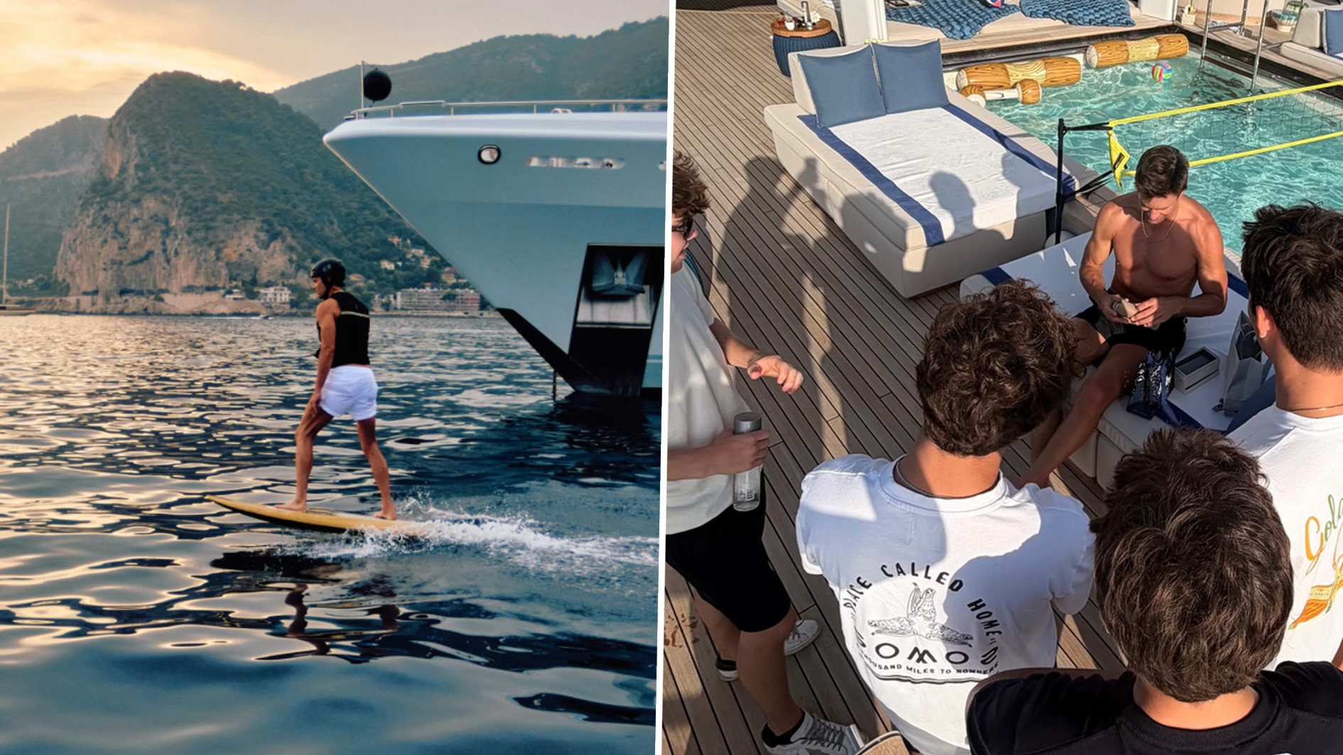 NFL: Surfen neben Luxus-Yacht - So feiert Tom Brady seinen Geburtstag