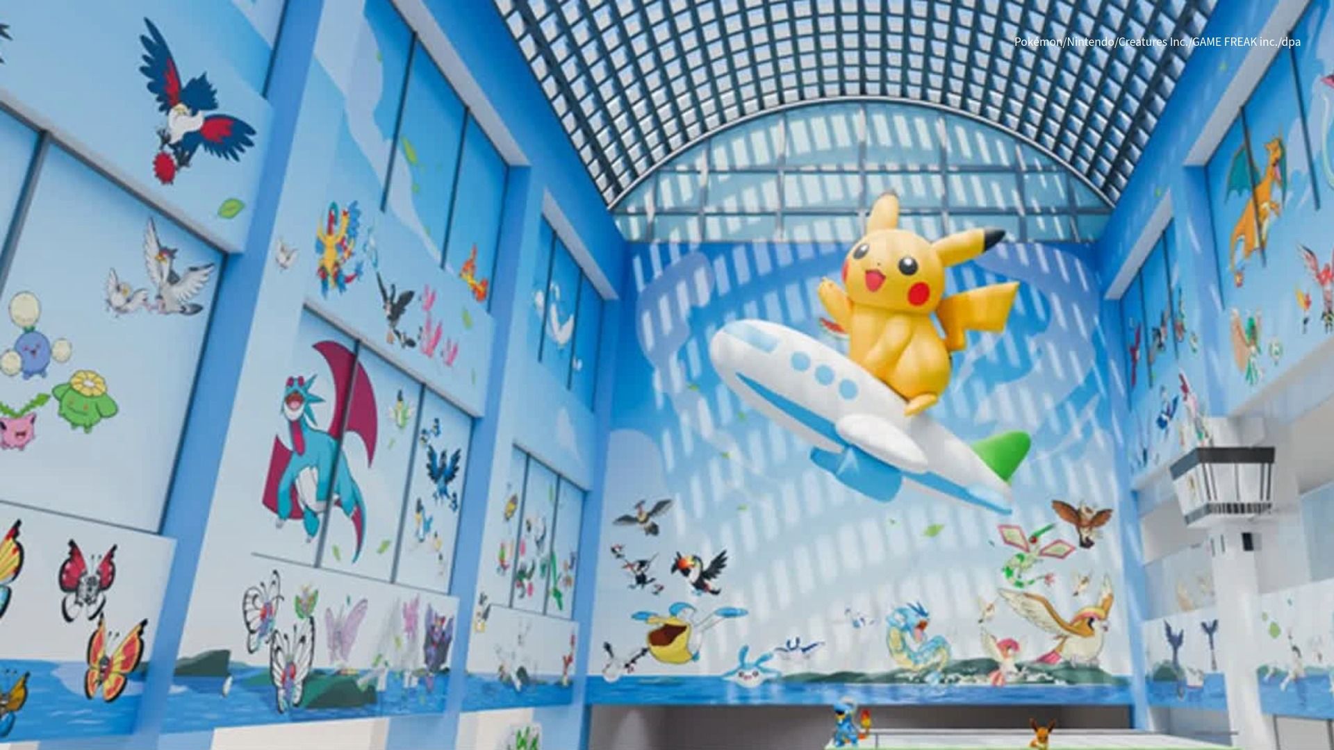 Erster Pokémon-Flughafen der Welt öffnet