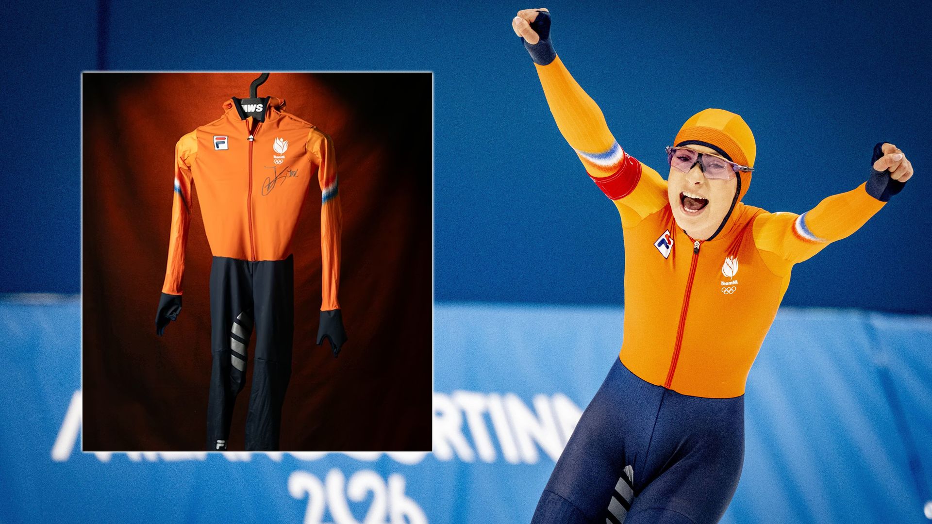Olympia: Leerdam überrascht Fans - Gold-Anzug wird versteigert