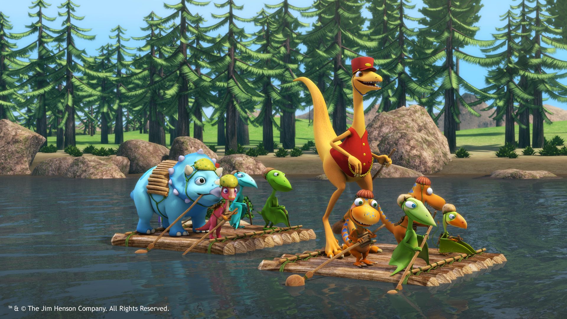 Im Abenteuer Camp: Seilrutschen / Im Abenteuer Camp: Wandern