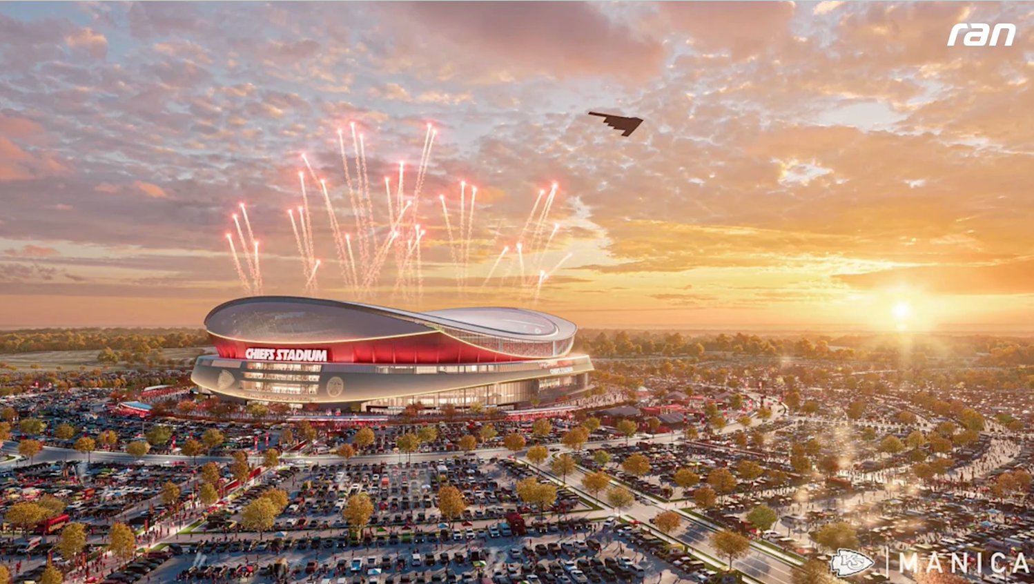 NFL: Kansas City Chiefs kündigen neues Mega-Stadion an