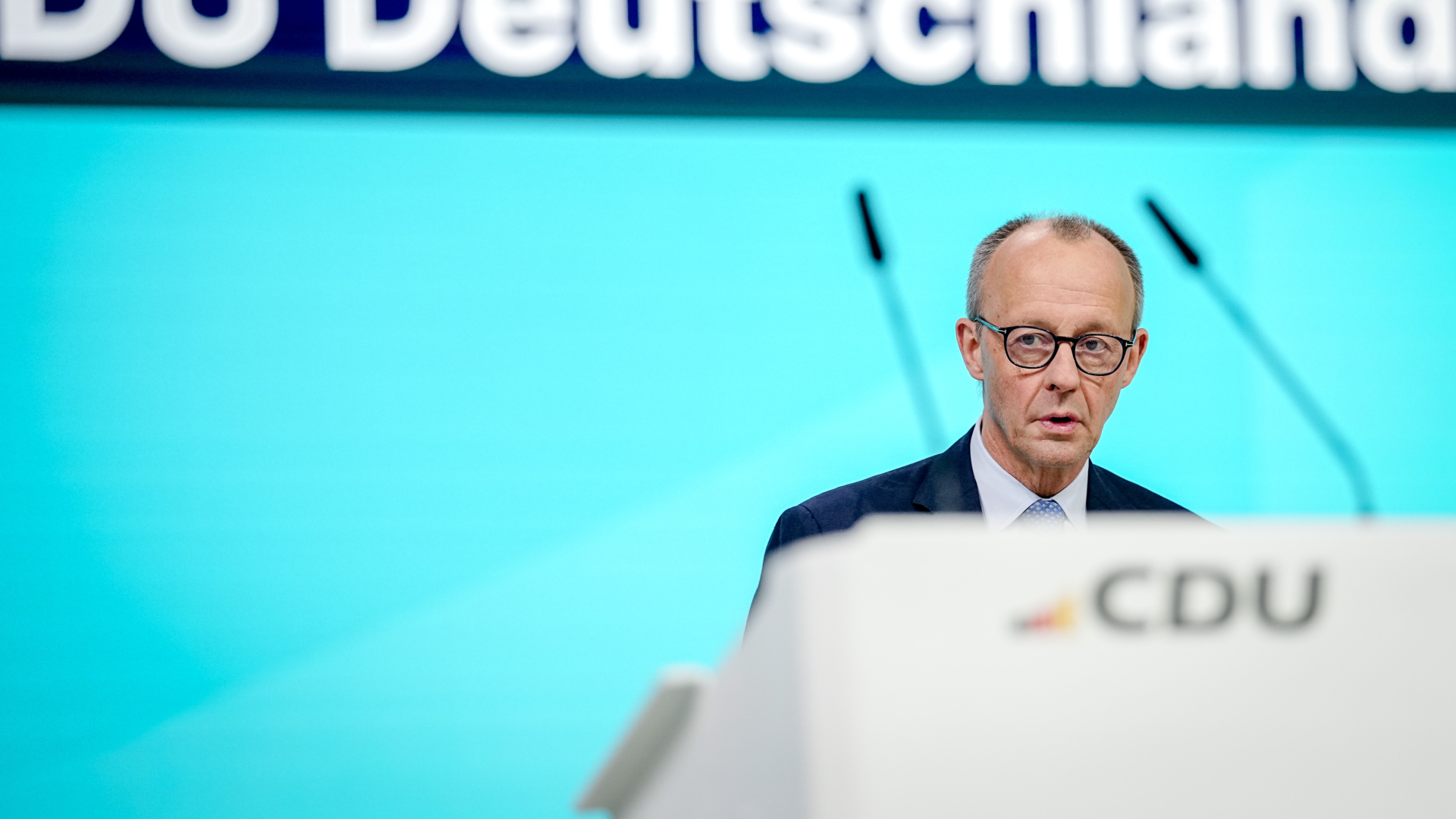 CDU-Parteitag in Stuttgart startet