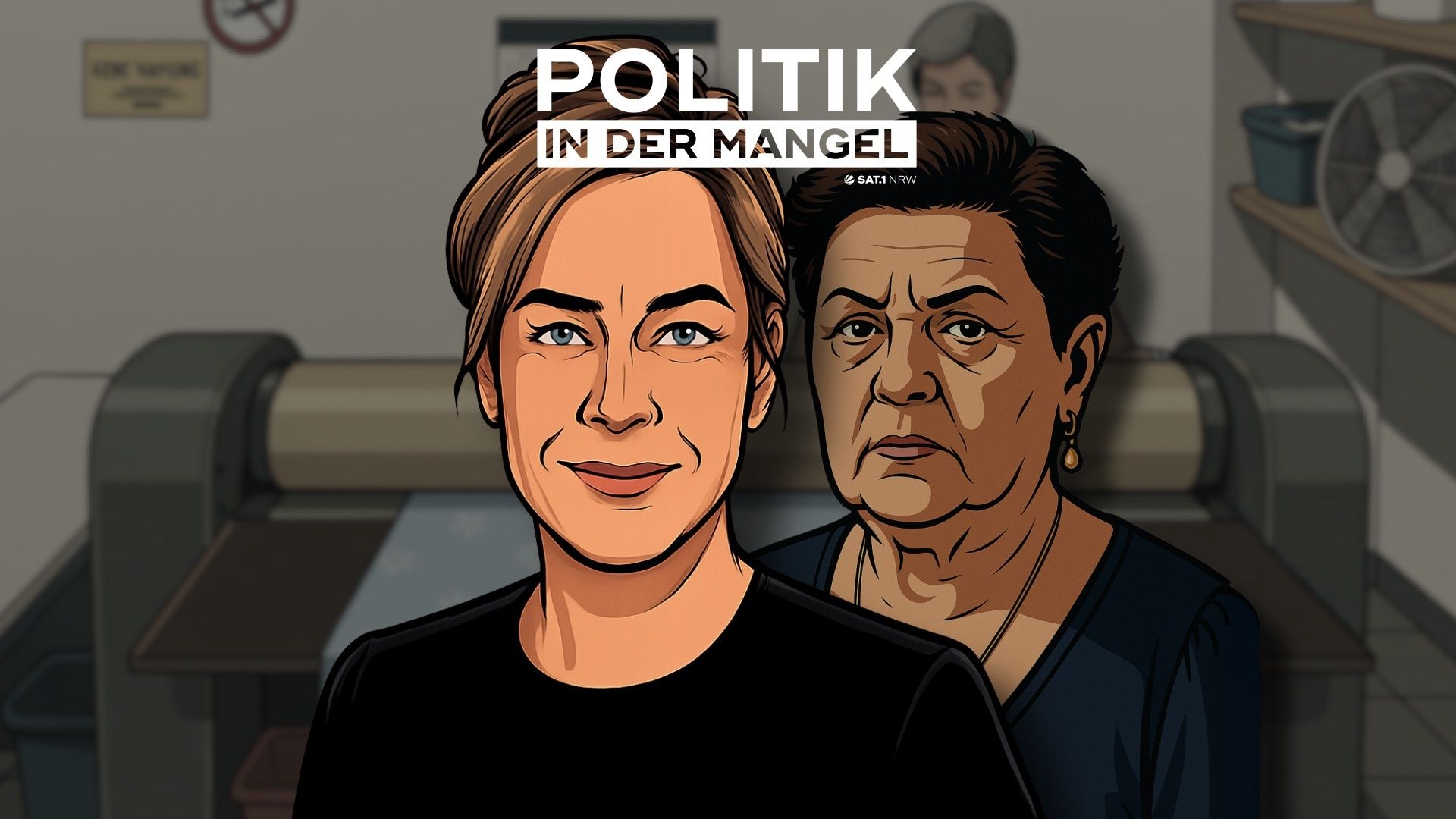 Grüne im Schleudergang: Mona Neubaur (Wirtschaftsministerin NRW) vs. Wäschereifrau Silvia Bouradaa