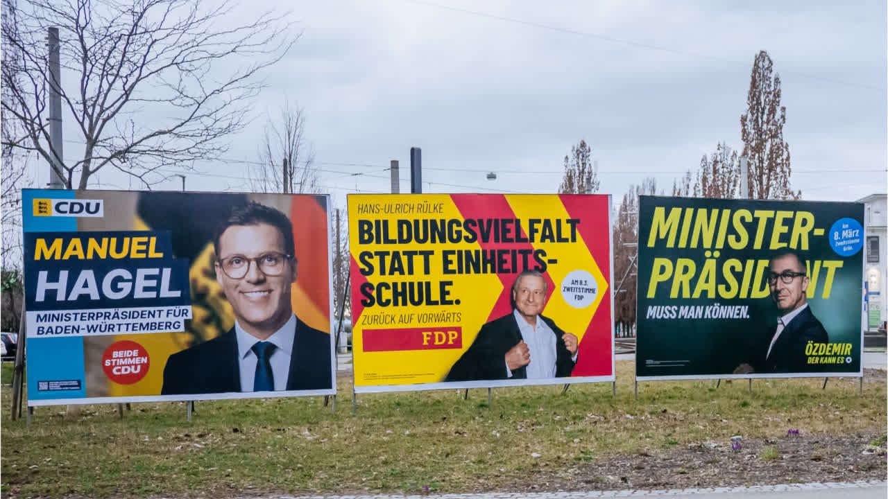 Landtagswahl: Grüne und CDU plötzlich gleichauf