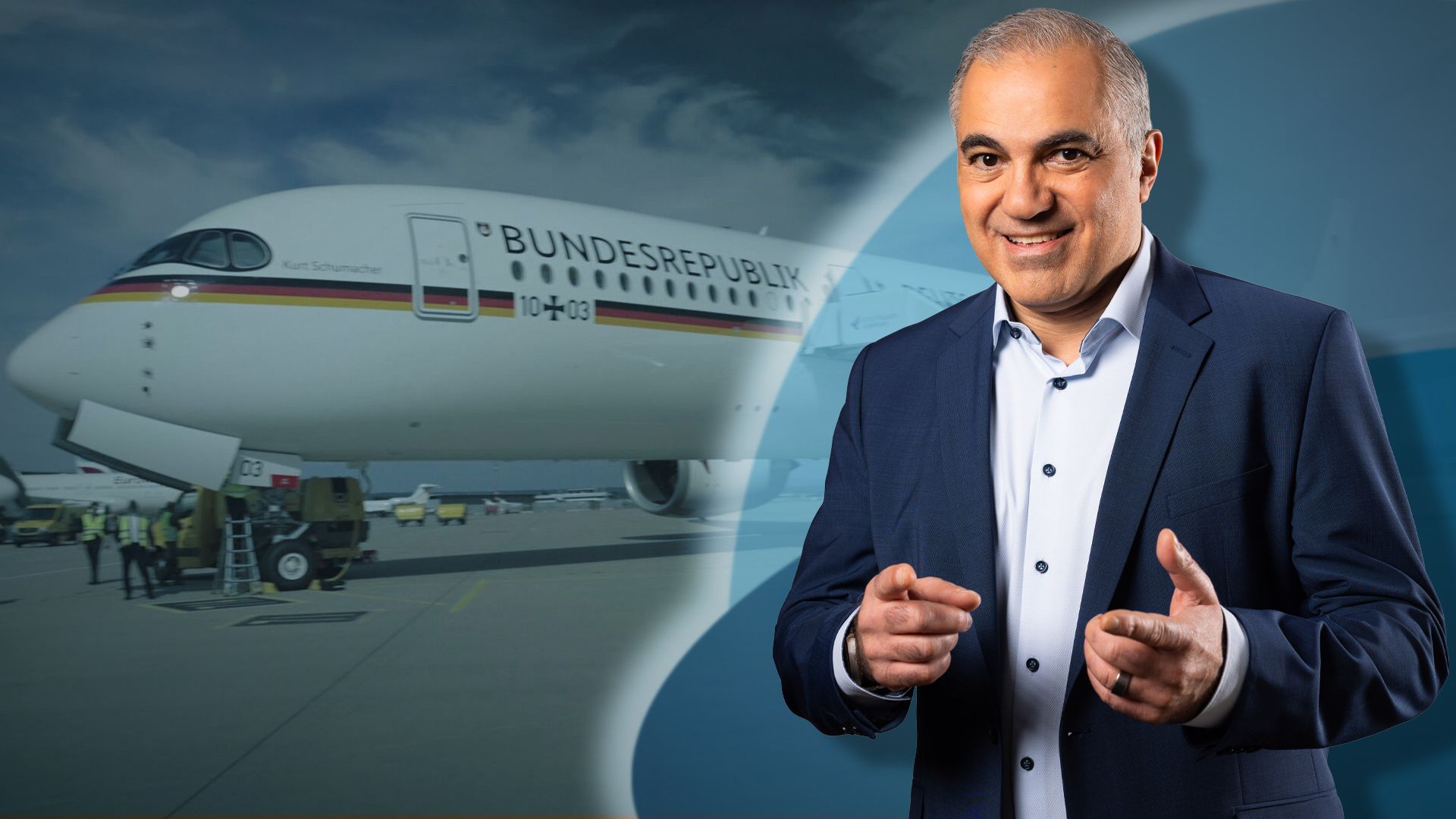 Inside Regierungsflieger: Ein Blick in die "Airforce One" des Kanzlers