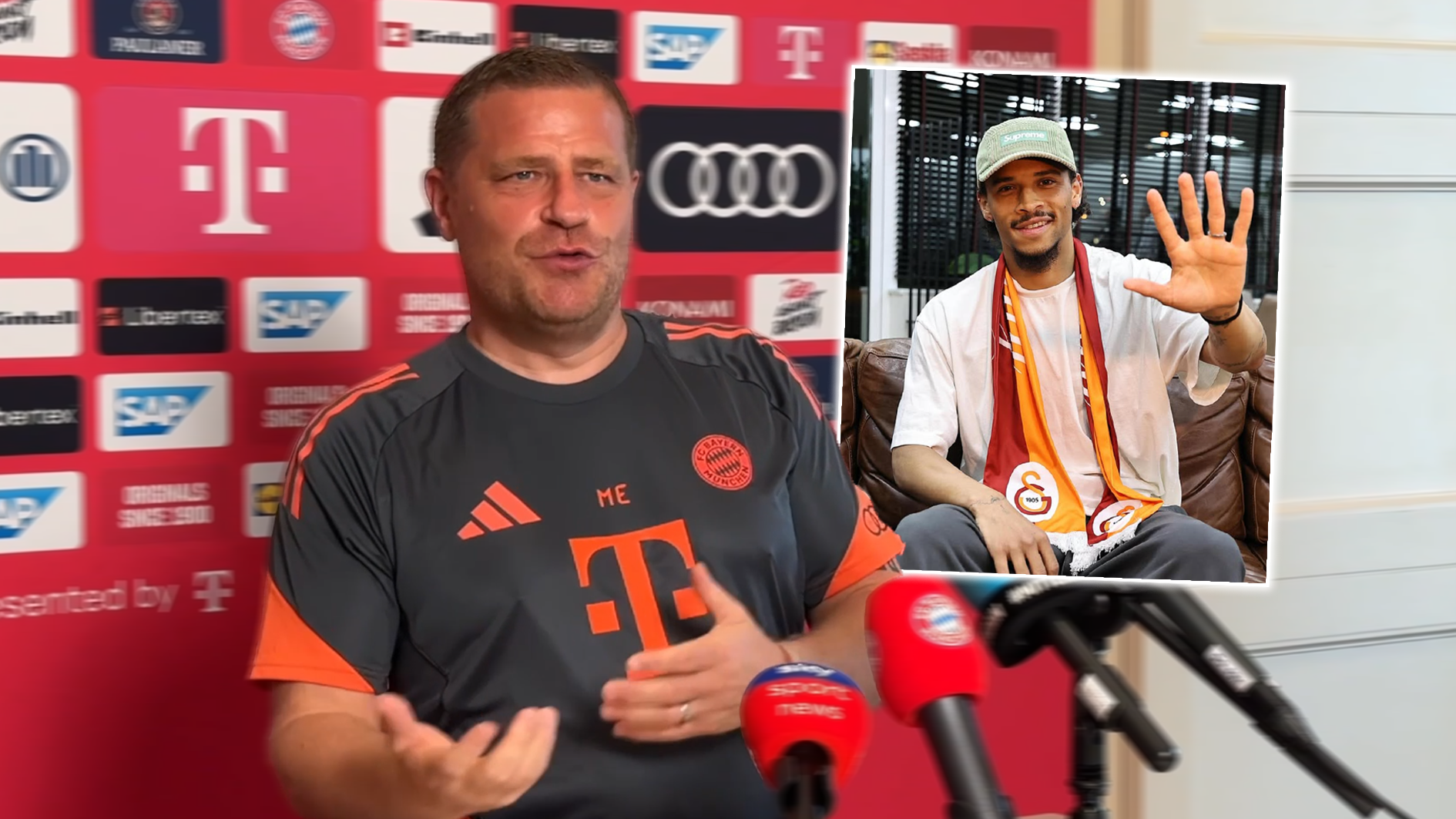FC Bayern - Max Eberl verrät: Darum ist Leroy Sane wirklich gewechselt